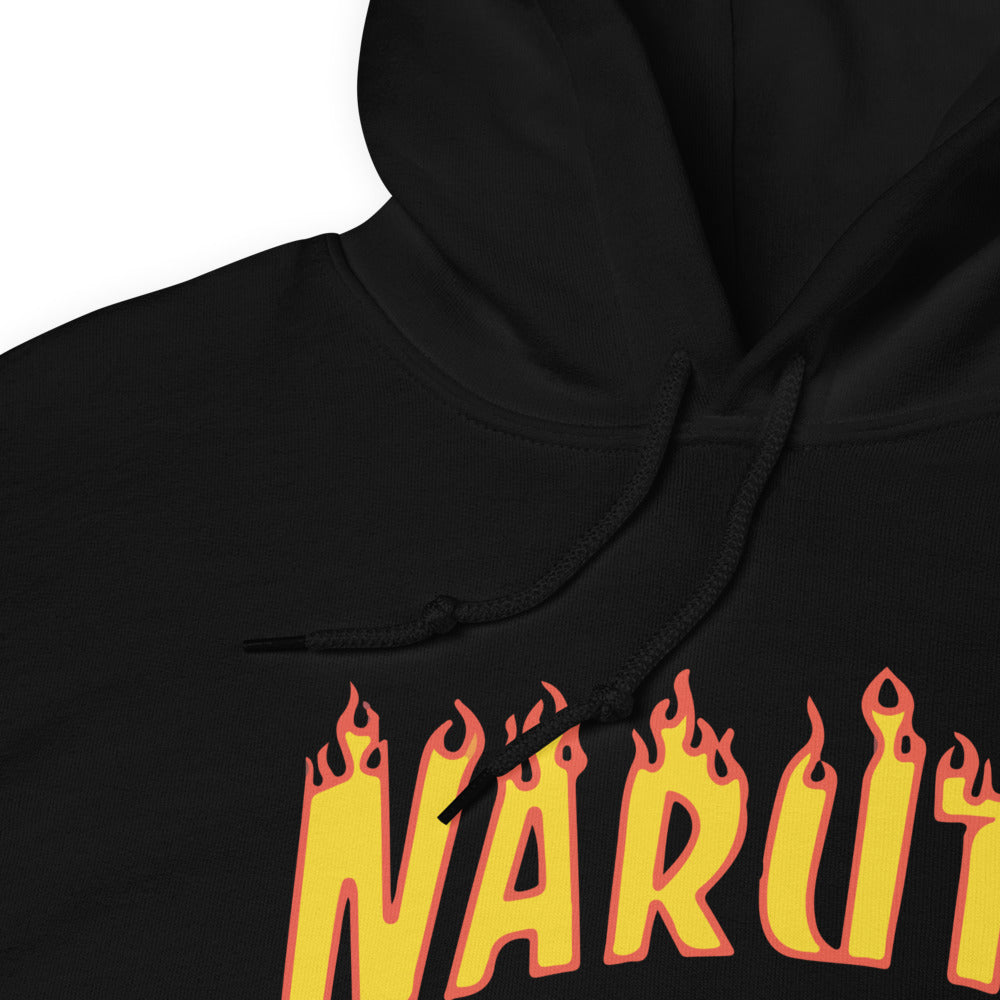 Hoodie - N. FIRE de la gamme Hoodie manga, et la catégorie DBZ, Naruto , placement 4 - The Raven WIP