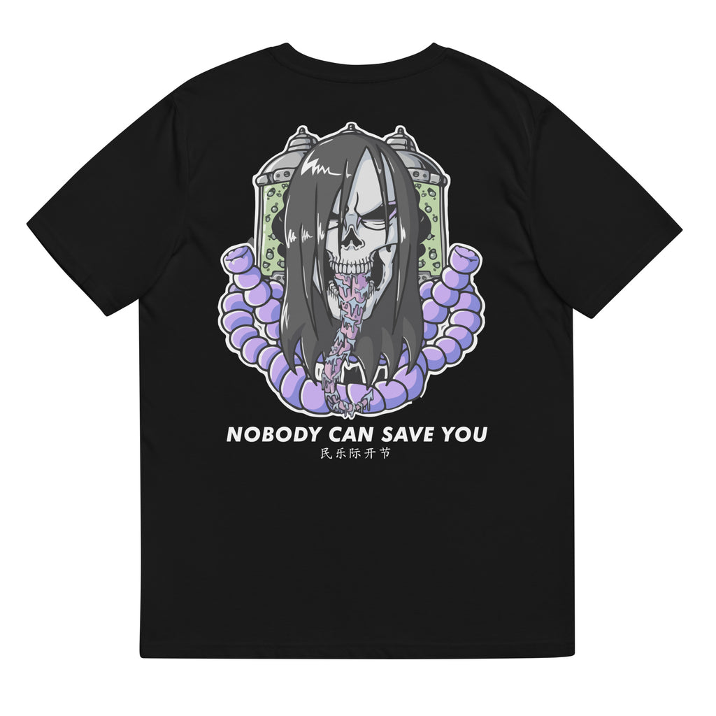 T-Shirt - NOBODY CAN SAVE YOU de la gamme T-Shirt manga, T-Shirt Naruto -The Raven WIP