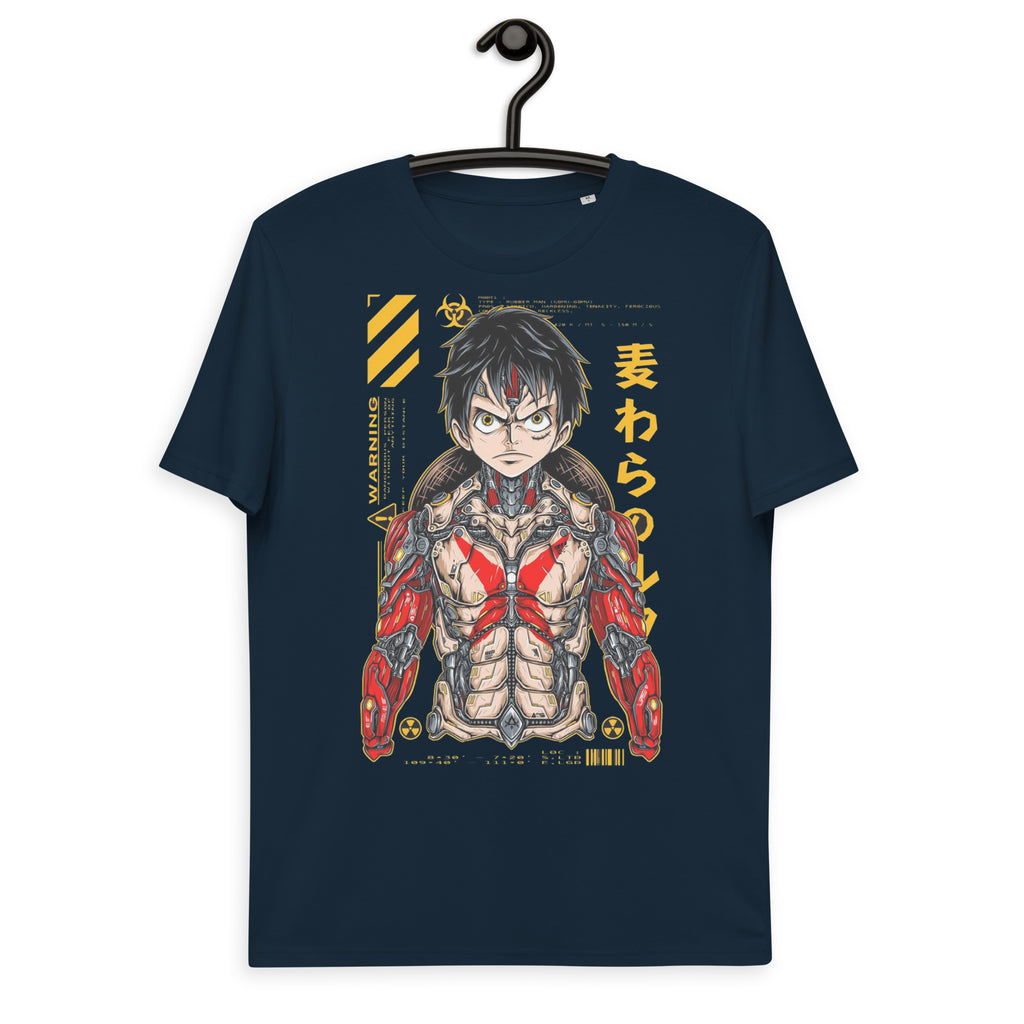 T-Shirt - MONKEY D. MECA de la gamme, T-Shirt manga et shonen, à découvrir sur raven WIP. Le célèbre shonen One Piece à l'honneur - The Raven WIP