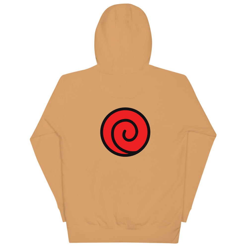 Hoodie - NINJA BACK de la gamme Hoodie manga, Hoodie Naruto -The Raven WIP