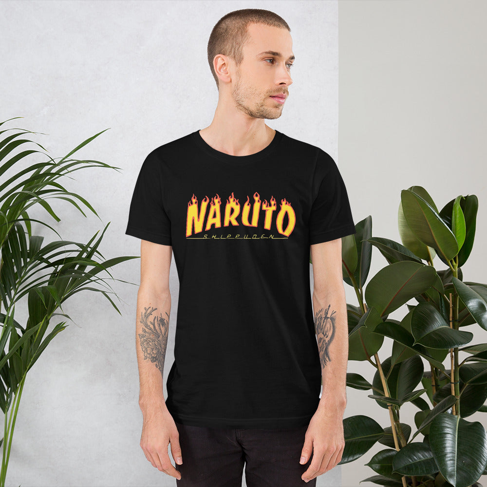 T-Shirt - N. FIRE de la gamme T-Shirt manga, T-Shirt Naruto -The Raven WIP