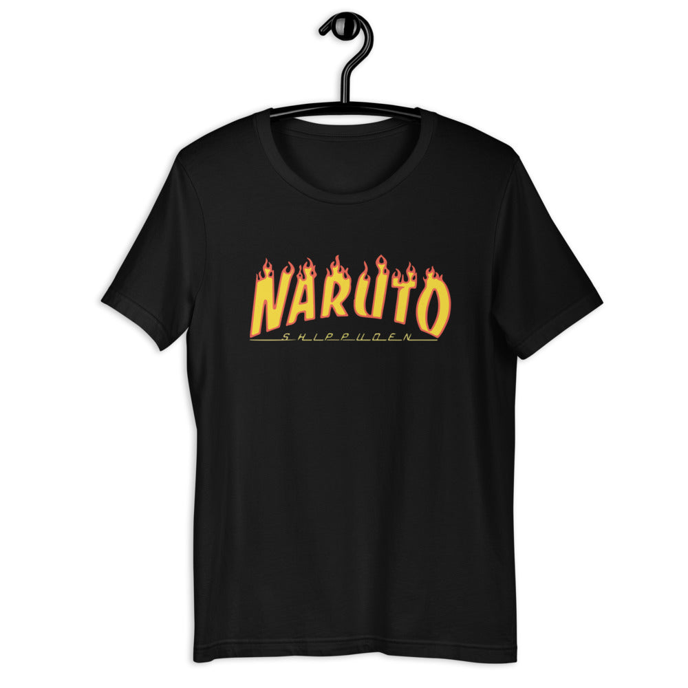 T-Shirt - N. FIRE de la gamme T-Shirt manga, T-Shirt Naruto -The Raven WIP